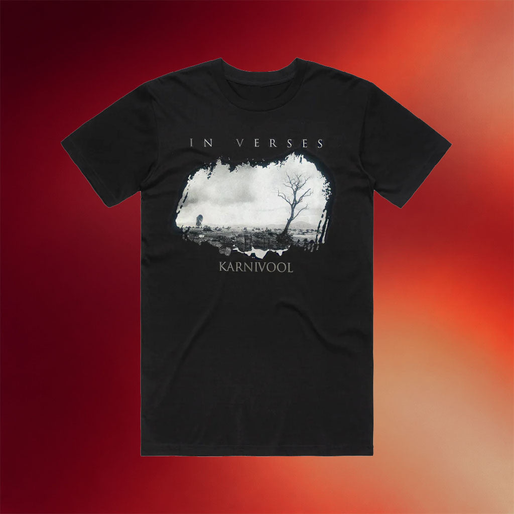 Karnivool Merch 2026 In Verses Album T-Shirt Black Gift Ideas For Rock Music Lovers - Merchluma