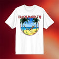 Iron Maiden Merch 2026 Eddie Off Tour T-Shirt White Presents For Music Lovers - Merchluma