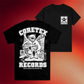 Coretex Records Merch 2026 Coretex Star Bear T-Shirt Black Gifts For Music Fans - Merchluma