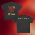 Mayday Parade Merch 2026 All In My Head T-Shirt Gift Ideas For Rock Lovers - Merchluma