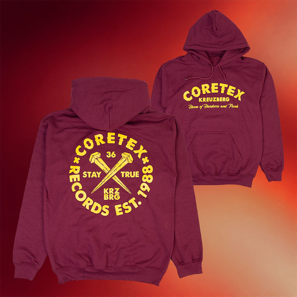 Coretex Records Merch 2026 Coretex Nails Hoodie Music Lover Gift Ideas For Him - Merchluma
