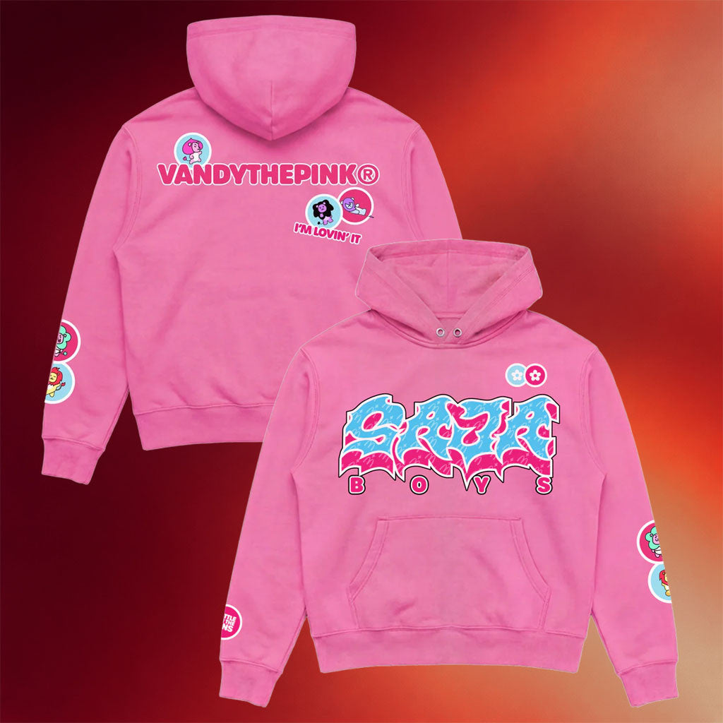 KPop Demon Hunters X McDonald's X VANDYTHEPINK Merch 2026 Saja Boys Hoodie Kpop Fan Gifts - Merchluma