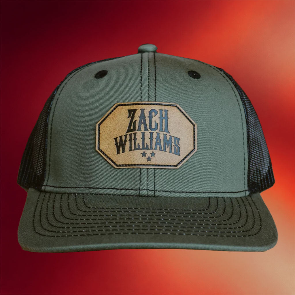Zach Williams Merch 2026 Zach Williams Logo Trucker Hat Cool Gifts For Music Lovers - Merchluma