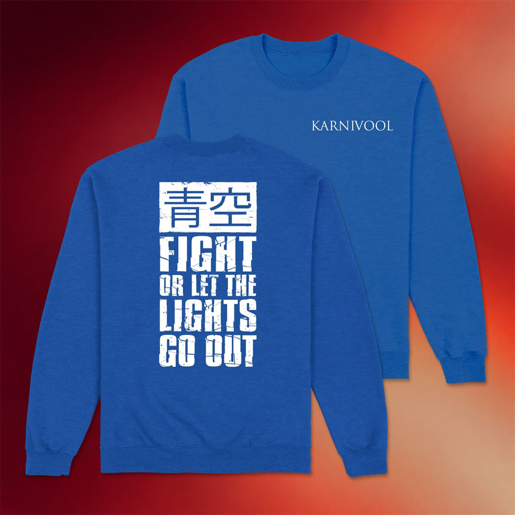 Karnivool Merch 2026 Aozora Sweatshirt Fight Or Let The Lights Go Out Clothing For Fans - Merchluma