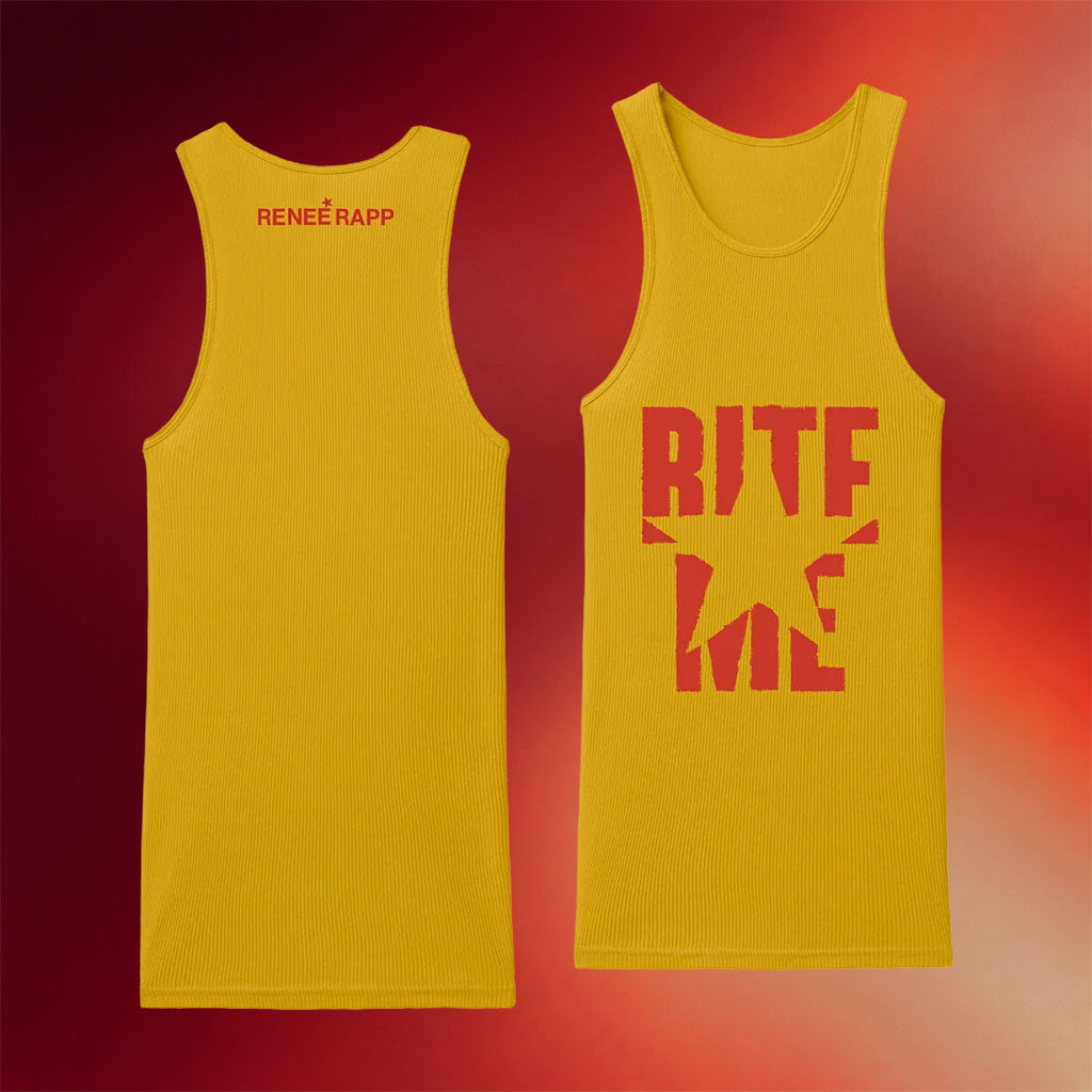 Renee Rapp Merch 2026 Bite Me Tank Top Gift Ideas For Music Lovers - Merchluma
