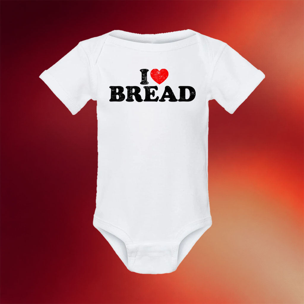 Sofi Tukker Merch 2026 I Heart Bread Baby Onesie Best Gift For Newborns - Merchluma