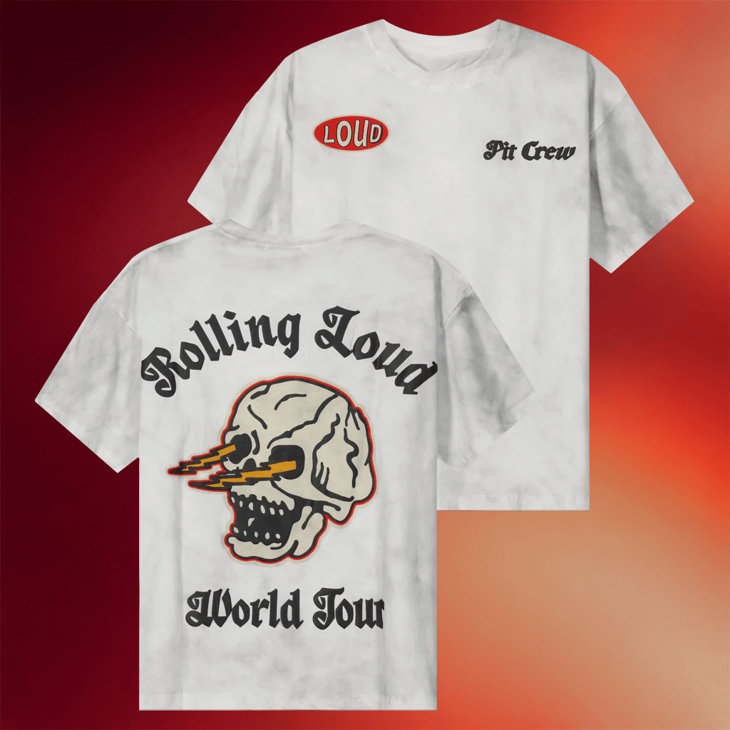 Rolling Loud Merch Pit Crew T-Shirt Rolling Loud World Tour Shirt Music Lovers Gifts - Merchluma
