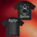 Seether Merch Octopus 2025 Tour Black T-Shirt Seether Shirt Presents For Music Lovers - Merchluma