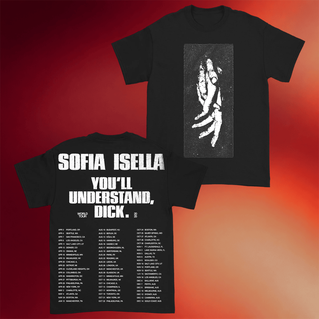 Sofia Isella Merch 2026 Black Hands World Tour T-Shirt Gift Ideas For Music Lovers - Merchluma