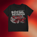 Social Distortion Merch 2026 Skelly Car T-Shirt Presents For Music Lovers - Merchluma
