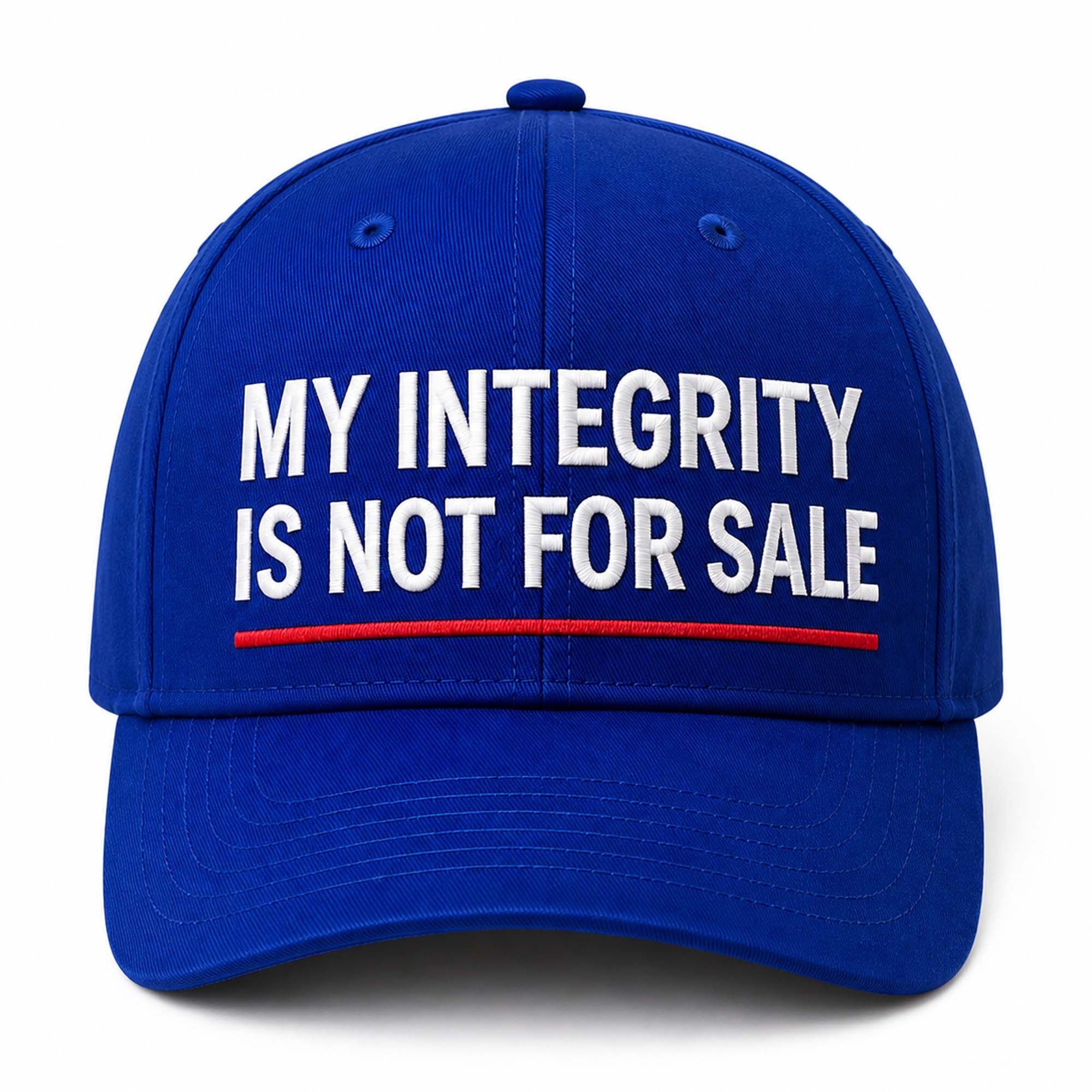 My Integrity Is Not For Sale Hat Embroidered Gift Ideas For Dad - Merchluma