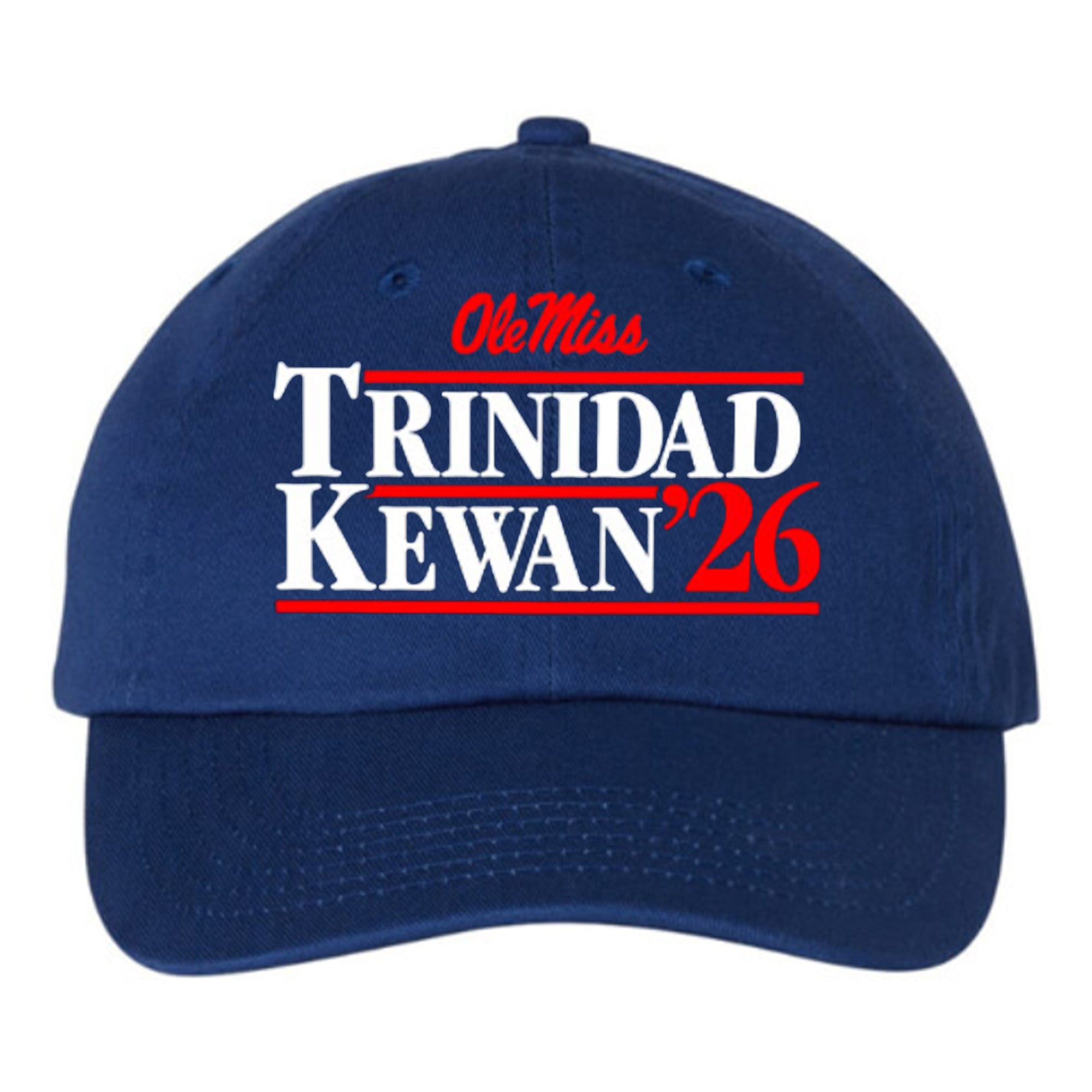 Ole Miss Trinidad Kewan 26 Hat Embroidered Ole Miss Rebels Merch Best Gifts For Him - Merchluma