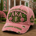 Alpha Kappa Alpha AKA Est 1908 Hat Pink Alpha Kappa Alpha Merch Gifts For Her - Merchluma