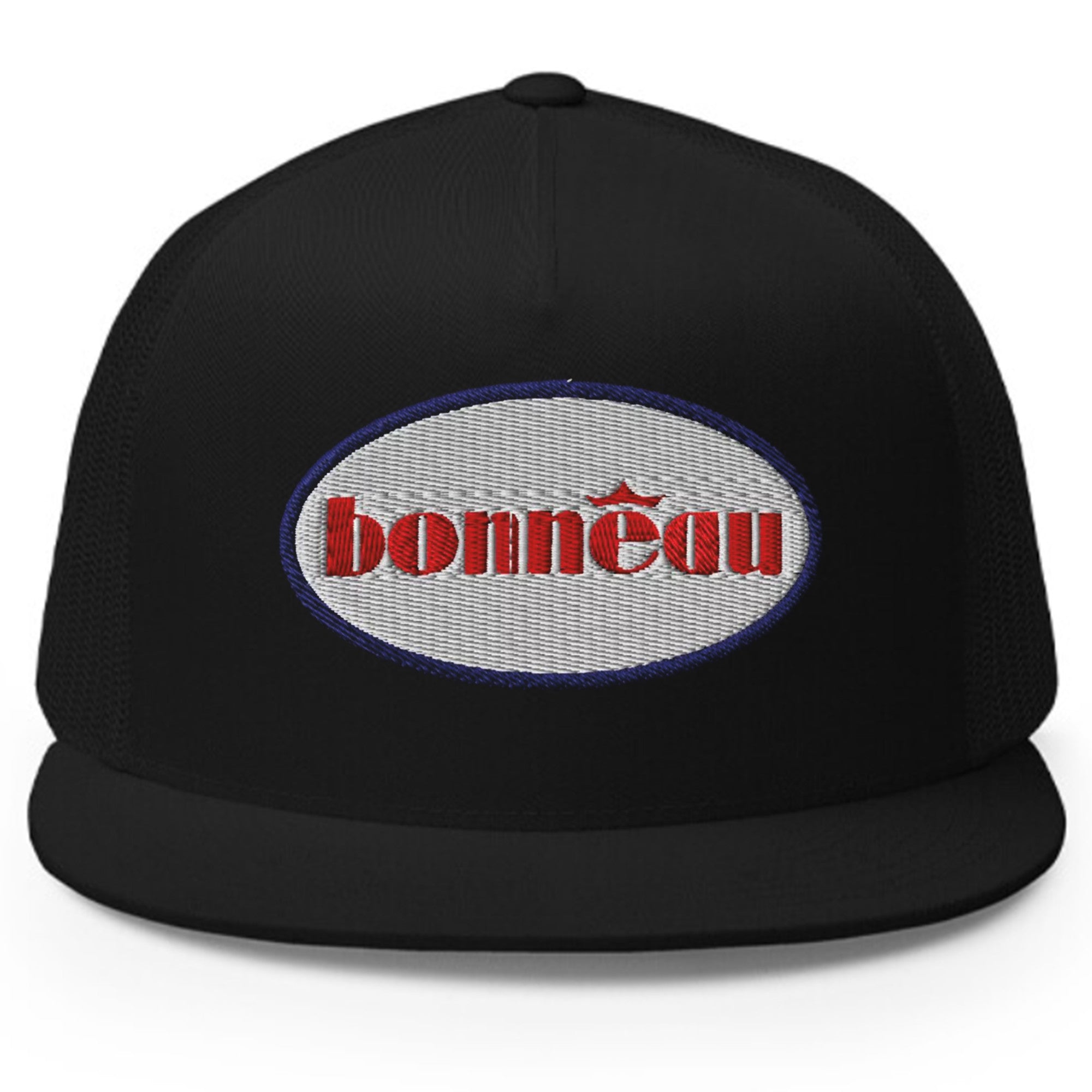 Bonneau Over The Top Arm Wrestling Snapback Hat Black Embroidered Gifts For Dad - Merchluma