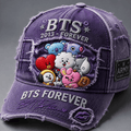 BTS 2013 Forever Hat Cute BT21's Cap BTS Army Merch Gifts For Kpop Fans - Merchluma