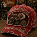 Indian Motorcycle Ride With Pride Hat Indian Motorcycle Merch Best Gifts For Husband - Merchluma