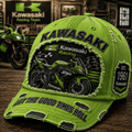 Kawasaki Racing Hat Let The Good Times Roll Hat Kawasaki Merch Gift For Motorcycle Fans - Merchluma