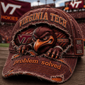 Virginia Tech Hokies Hat Problem Solved Hat Virginia Tech Hokies Merch Game Day Gifts - Merchluma