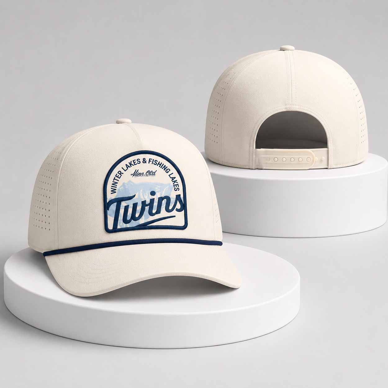 Twins DNR Days Trucker Hat 2026 Embroidered Minnesota Twins Merch Gifts For Dad - Merchluma