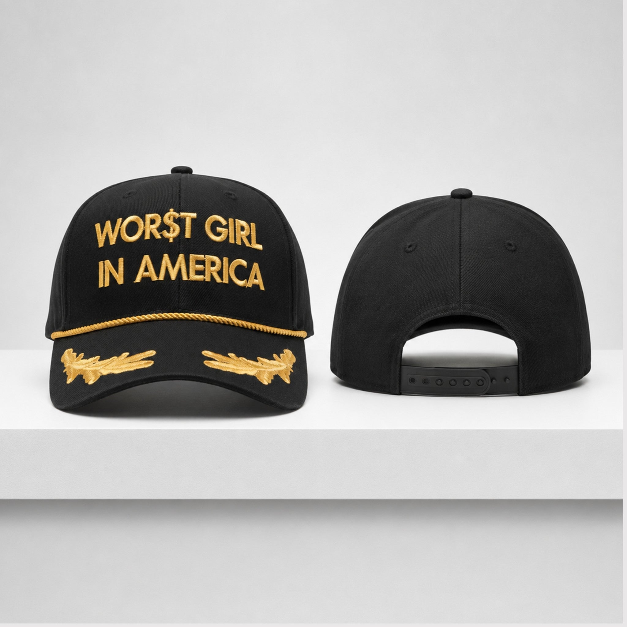Worst Girl In America 2026 Hat Embroidered Gift Ideas For Her - Merchluma