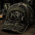 Frankenstein Merch A Tribute To The Original Monster Hat Problem Solved Hat Halloween Gifts - Merchluma