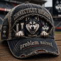 UConn Huskies Merch Connecticut Huskies Hat Problem Solved Cap Gift For Game Day - Merchluma