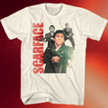 Scarface Shirt Tony Montana Shooting Collage Scarface T-Shirt Dad Gifts For Father's Day - Merchluma