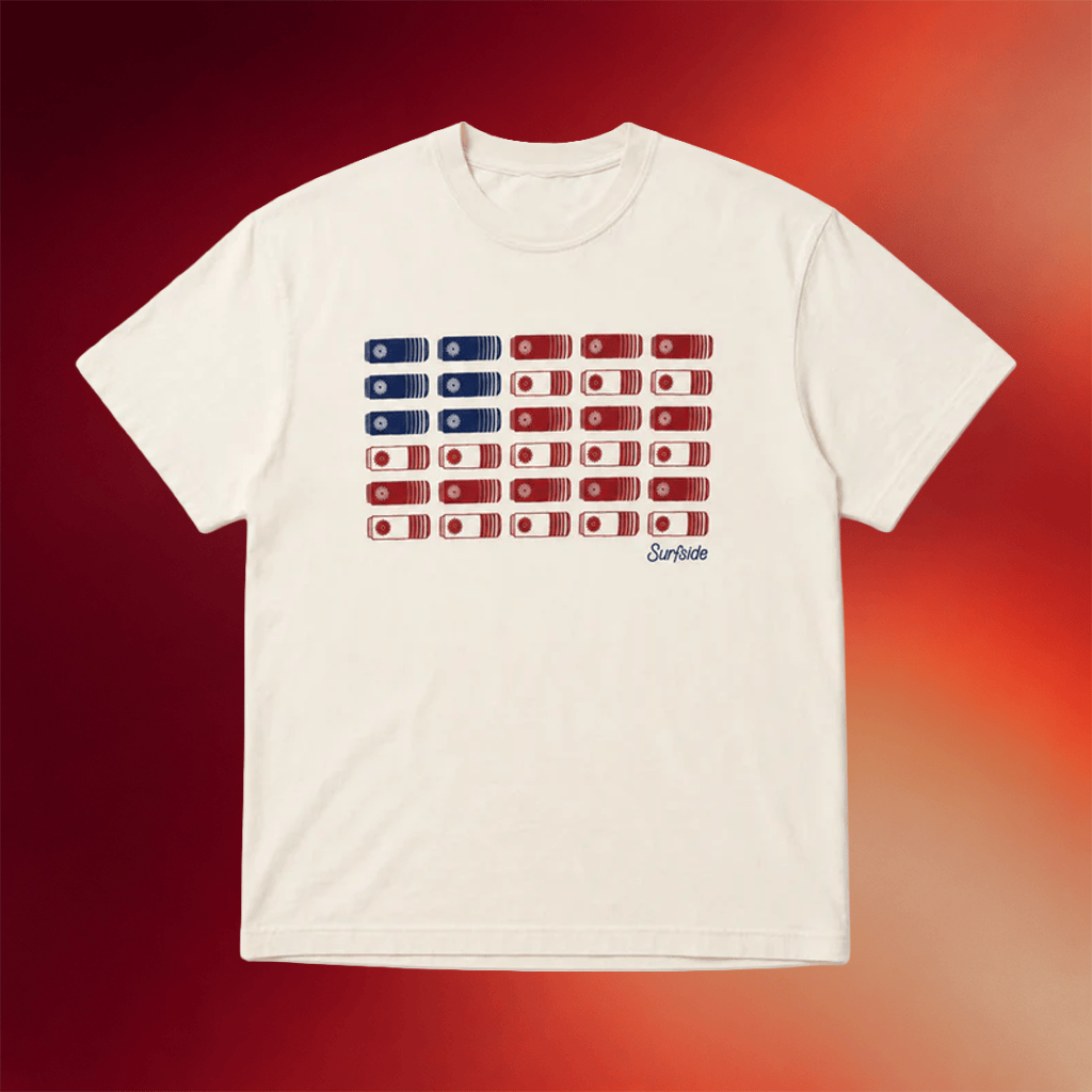 Surfside Merch 2026 Surfside Can Flag T-Shirt Father In Law Gifts Dad's Day - Merchluma