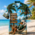Miami Hurricanes No Work No Stress Hawaiian Shirt Miami Hurricanes Merch Present For Fans - Merchluma
