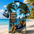 Penn State Nittany Lions No Work No Stress Hawaiian Shirt Nittany Lions Merch Game Day Gifts - Merchluma