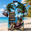 Texas A&M Aggies Merch No Work No Stress Hawaiian Shirt Summer Outfits Gift For Fans - Merchluma