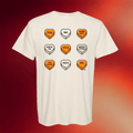 The Dw Designs Merch The Tenn Gameday Candy Hearts T-Shirt Gifts For Sister - Merchluma