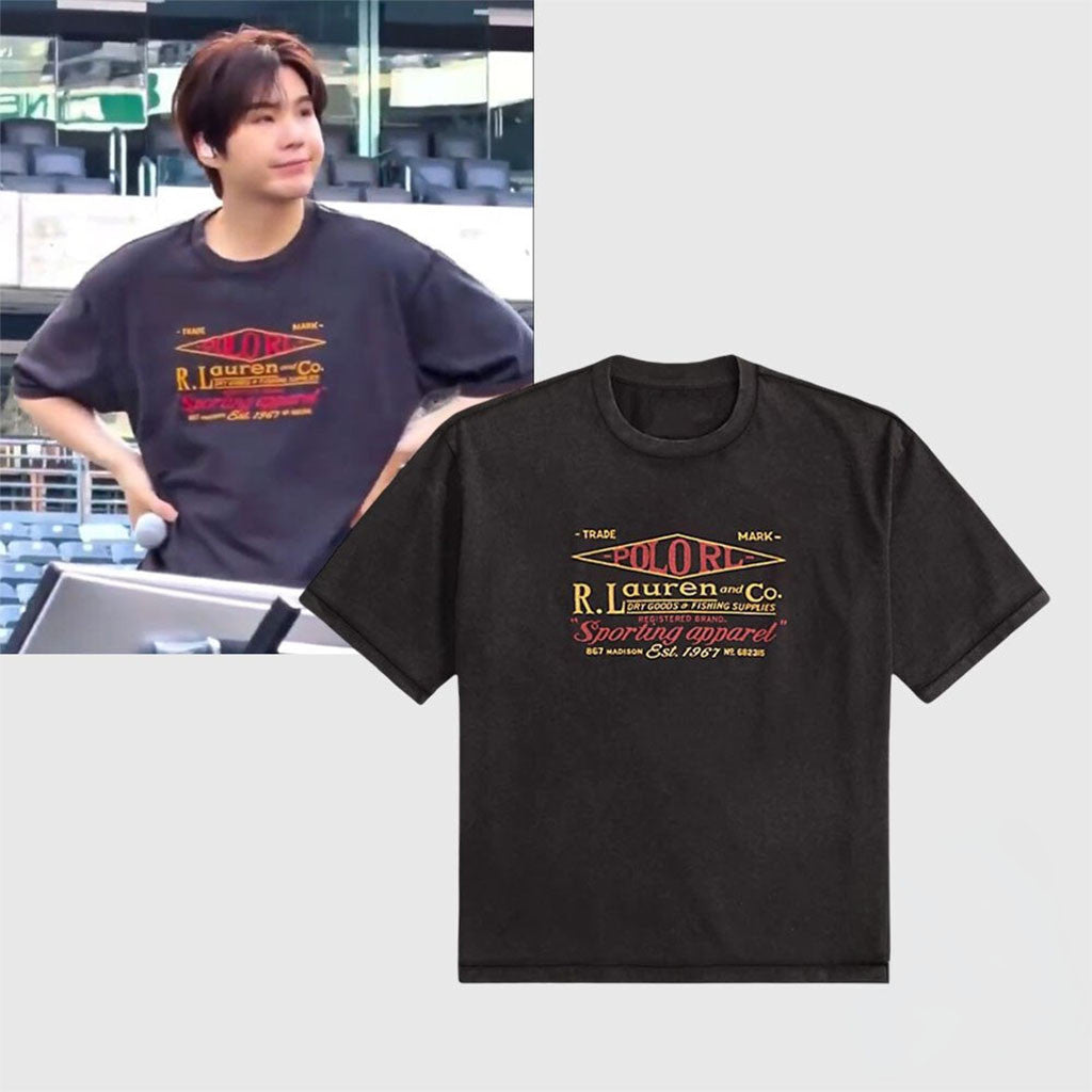 BTS Suga Ralph Lauren Sporting Apparel Shirt BTS Merch Arirang Tour 2026 Gift For Fans - Merchluma