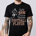 Personalized He's Not Just My Son He's Also My Favorite T-Shirt Game Day Gift For Football Fans - Merchluma