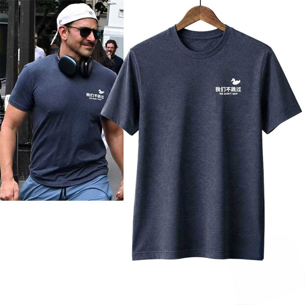 Bradley Cooper We Don't Skip Shirt Bradley Cooper Merch Unique Gift For Husband - Merchluma