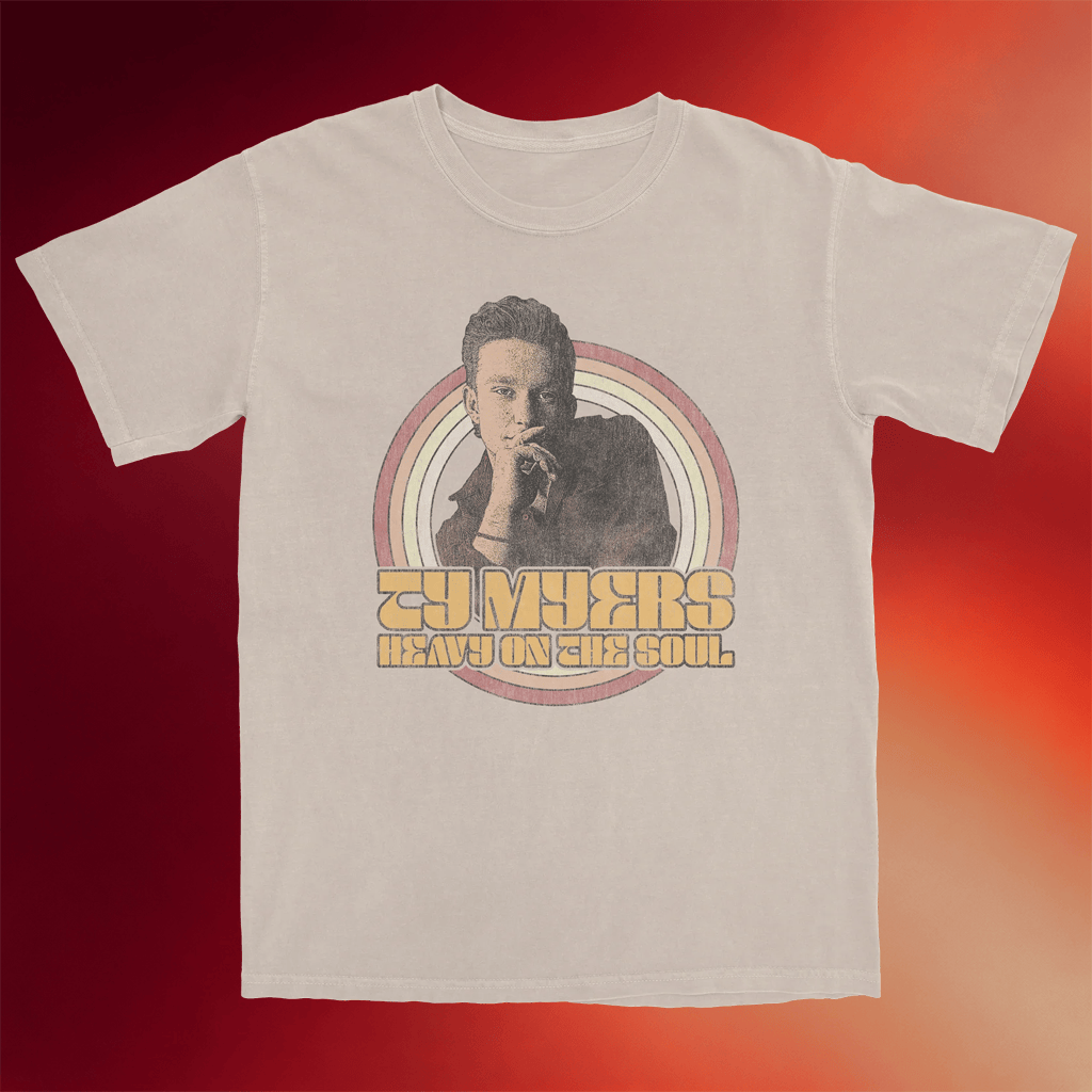 Ty Myers Merch Heavy On The Soul Photo T-Shirt Ty Myers Shirt Best Gifts For Boyfriend - Merchluma