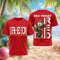 Denver Broncos Mascot Remember Everyone Deployed Red Friday Shirt Denver Broncos Merch Gifts - Merchluma