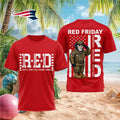 New England Football Mascot Red Friday Military Shirt NE Patriots Merch Gift For Fans - Merchluma
