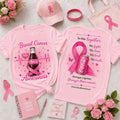 Coca-Cola Breast Cancer Awareness Pink Ribbon T-Shirt Breast Cancer Warrior Gifts For Mom - Merchluma