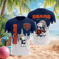 Chicago Bears Snoopy Football America's Team Shirt Chicago Bears Merch Gift For Game Day - Merchluma