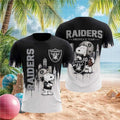 LV Raiders Snoopy Football Shirt America's Team T-Shirt Raiders Merch Gift for Football Lovers - Merchluma