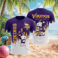 Minnesota Vikings Snoopy Football America's Team Shirt MN Vikings Merch Gift for Game Day - Merchluma
