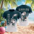 Philadelphia Eagles Snoopy Football America's Team Shirt Philadelphia Eagles Merch Fan Gifts - Merchluma