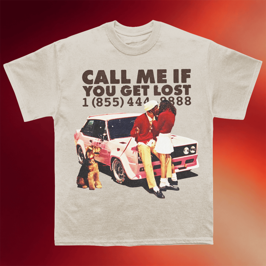 Tyler The Creator Merch 2026 Call Me If You Get Lost T-Shirt Golf Wang Merch Gifts For Rap Fans - Merchluma