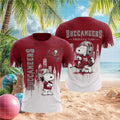 Tampa Bay Buccaneers Snoopy Football Shirt America's Team Buccaneers Merch Gifts For Fans - Merchluma