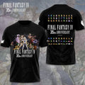 Final Fantasy IV 35Th Anniversary T-Shirt 2026 Final Fantasy IV Merch Gamer Gift For Him - Merchluma