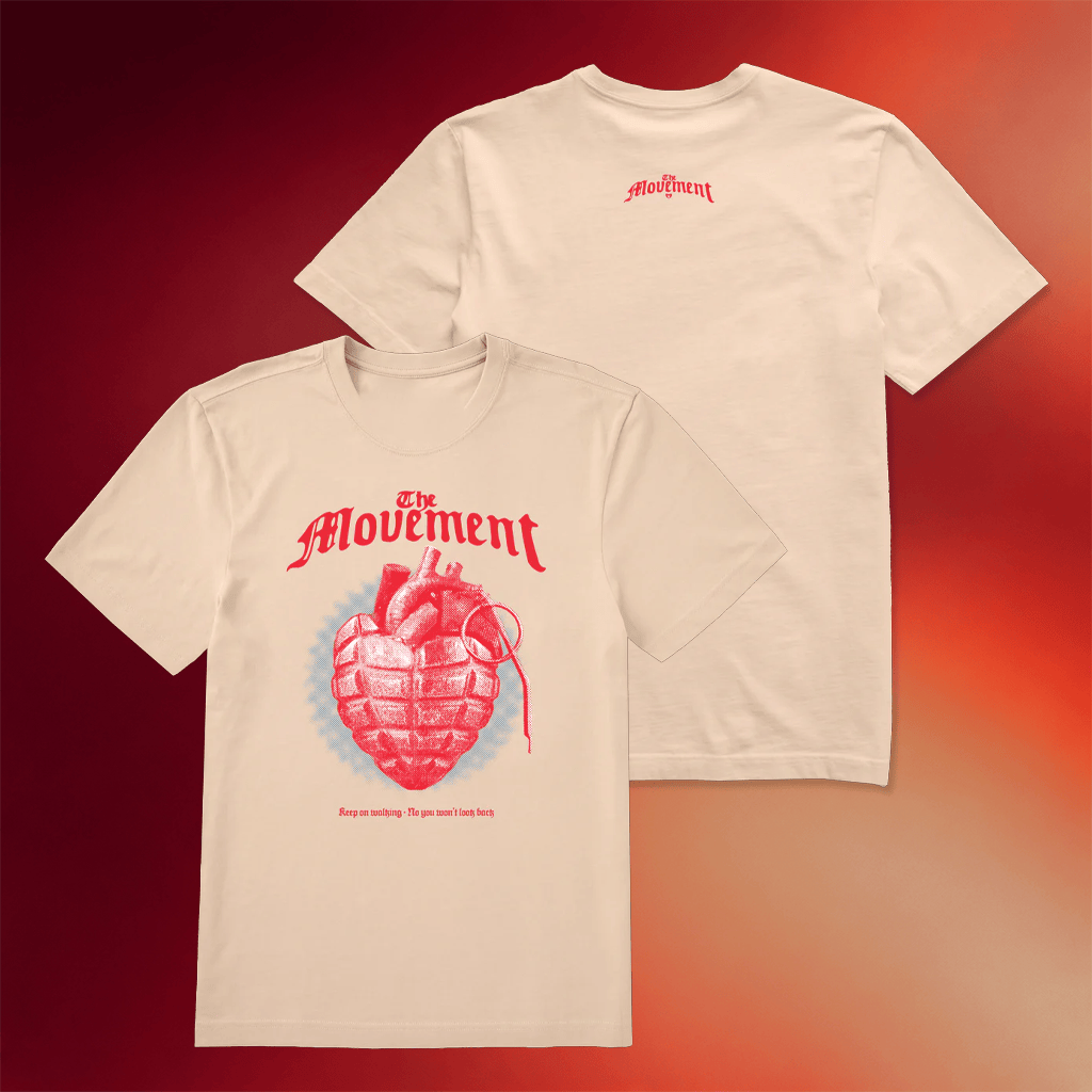 The Movement Merch 2026 Heart Grenade T-Shirt The Movement Fan Apparel Gifts For Son - Merchluma