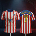 Atletico Madrid X Spider Man 2 Tobey Maguire #7 Jersey Shirt Present For Husband - Merchluma