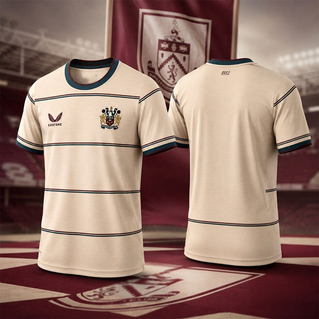 Burnley 2026 27 Away Kit Jersey Burnley FC Merch Gift Ideas For Husband - Merchluma