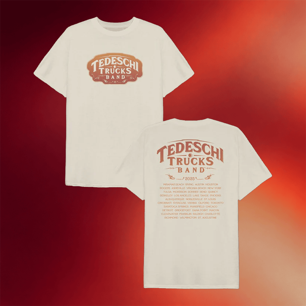 Tedeschi Trucks Band Merch Badge Tour 2026 T-Shirt Cool Gifts For Rock Lovers - Merchluma